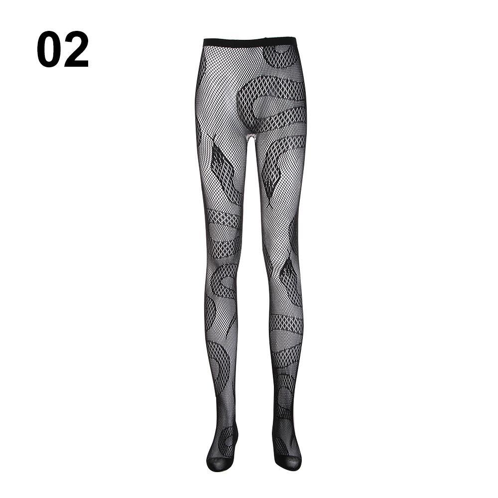 JK Hollow Out Womens Sock Punk Style Net stockings Fishnet stockings Pantyhose Tights