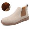 Large Size Fashion Men Chelsea Boots Genuine Leather Ankle Boots For Men Winter Boots