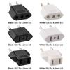1PC AC Outlet EU To US Electric Plug Converter US To EU Plug Adapter EU Plug Adapter Power Adapter