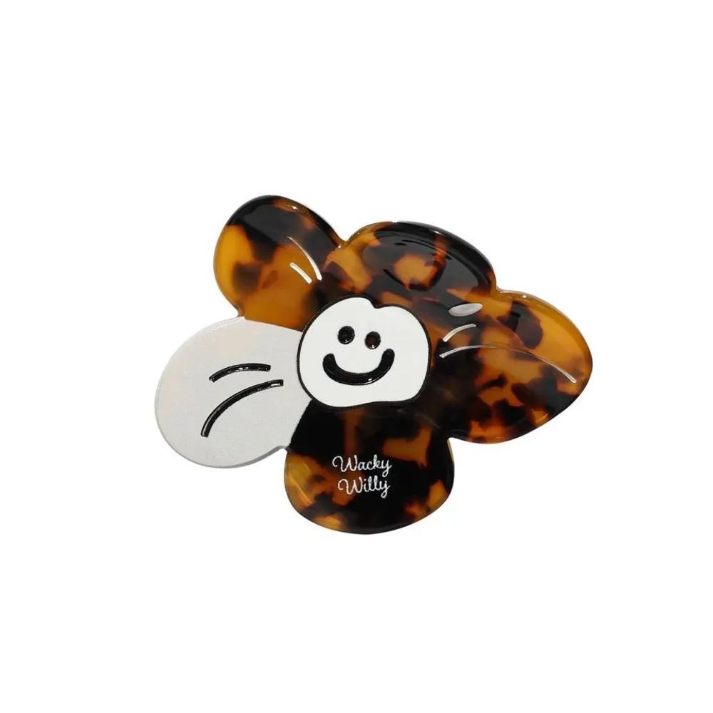 Женская заколка для волос Wacky Willie Лилия Коричневая 512903 F