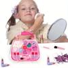 Kids Makeup Kit for Girl Washable Kids Makeup Kit Girl Toys Real Little Girls Makeup Kit for Kids Children Princess Play Makup