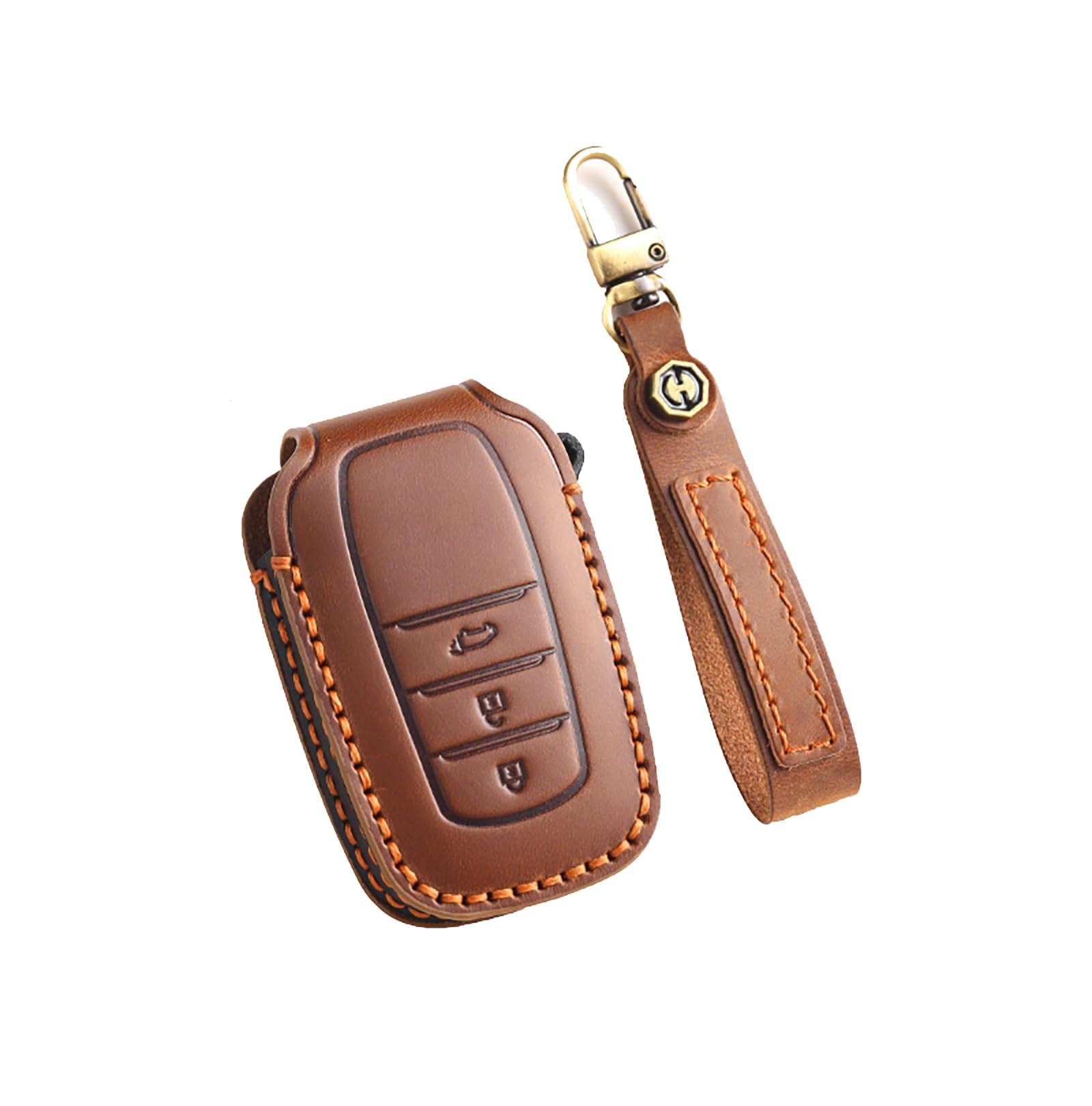 

Crown Sport Hybrid SPORT Z Organization Accessories Parts Dress Up Leather Smart Key Case Leather Key Holder [KUTOOK]