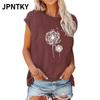 JPNTKY Women's Fashion Casual Sleeveless O-Neck Blouses & Shirts