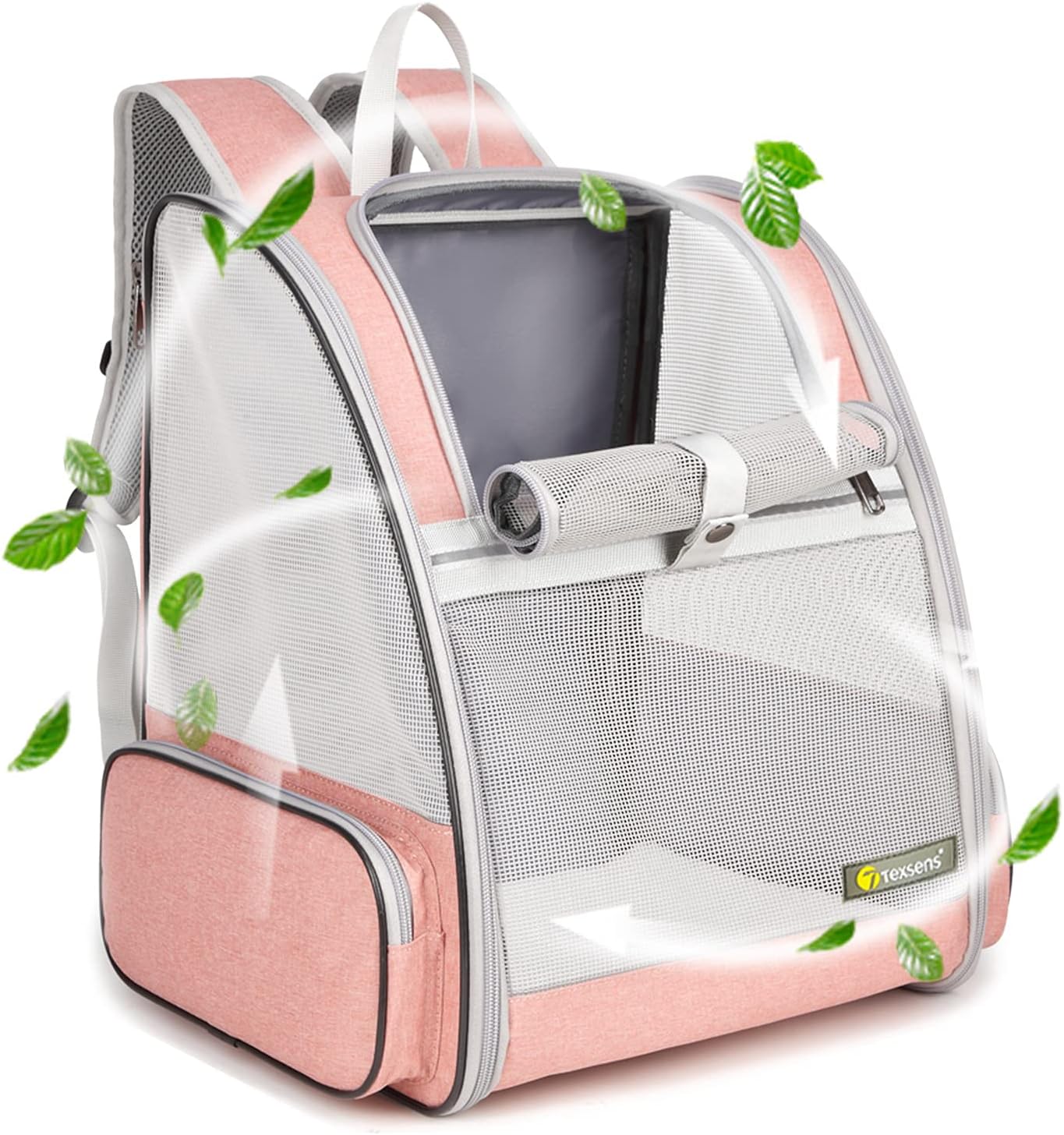 

Innovative Traveler Bubble Backpack Pet Carrier Bag for Cats and Dogs, Universal Black 16.5X15.2X11.4inch