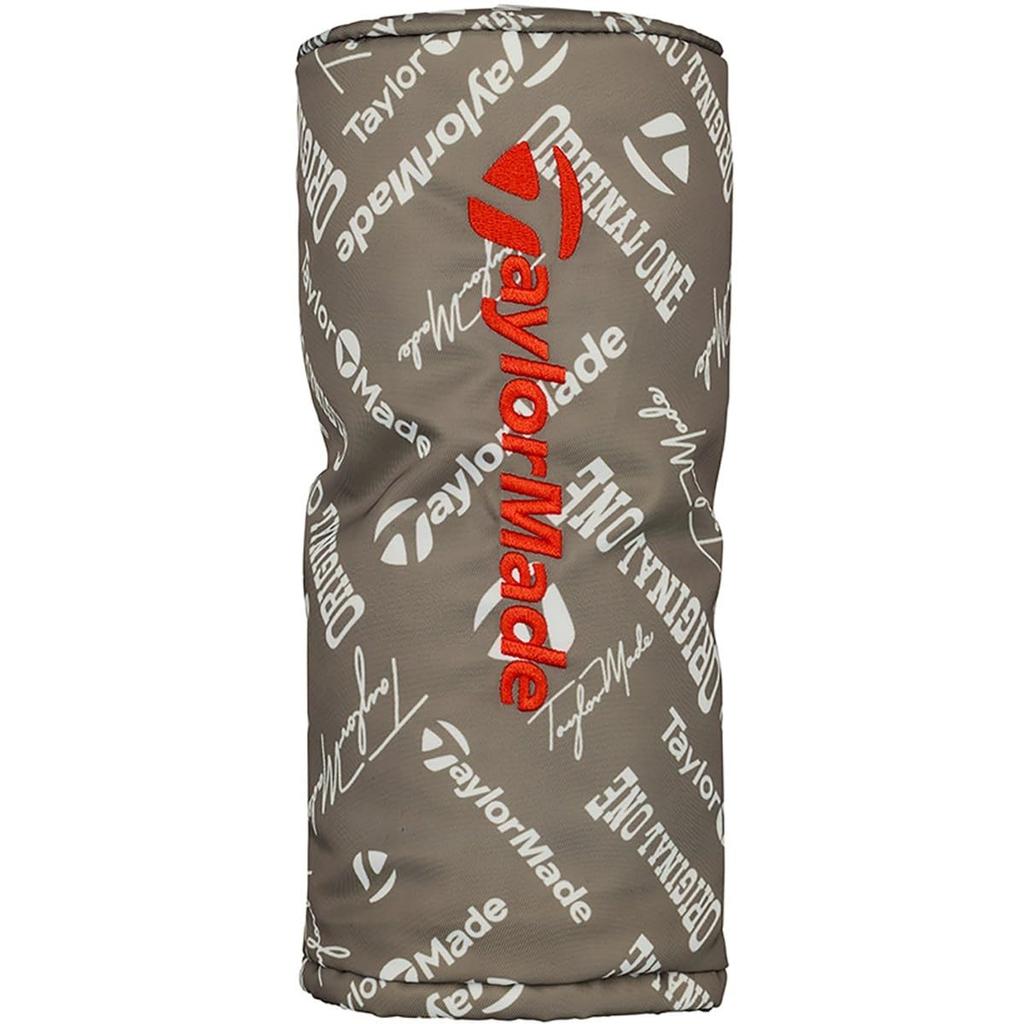 TaylorMade Icon Graphic Fairway Wood Headcover, Acid Brown, Unisex, TL597 25FW