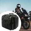 Motorcycle Tail Bag Travel Luggage Bags with Handle Wear Resistant Storage Waterproof