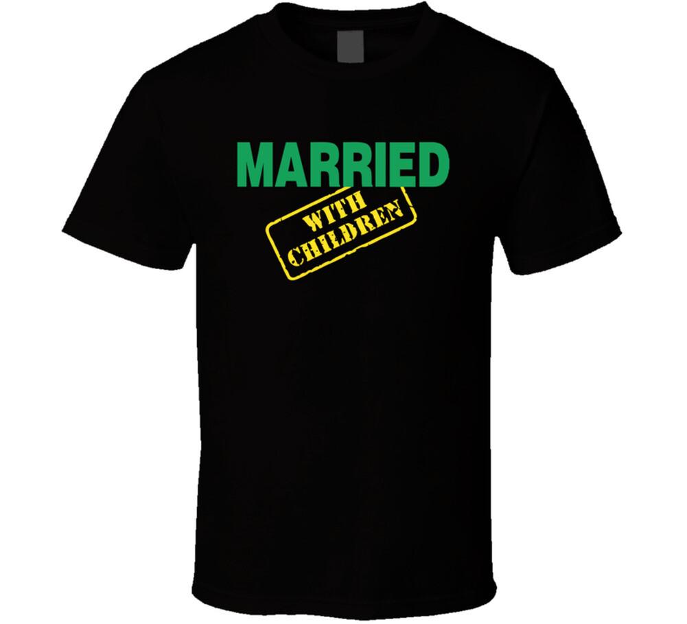 Married With Children Retro 80s Tv Show Logo Fan T Shirt Mens Womens Tees Top S