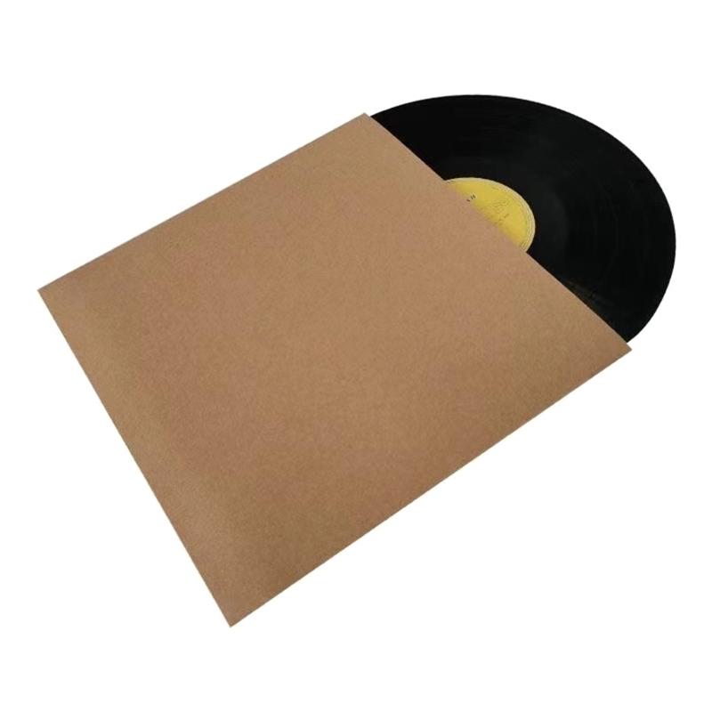 Set of 10PCS Record Inner Sleeves Thick Kraft Paper Storage Bag Cover Anti Static for 12Inch LPs Albums