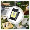 Outdoor Solar Clamp On Motion Sensor Lights Waterproof Work Light Camping Lamp Fence Walls Garage Led Lamps