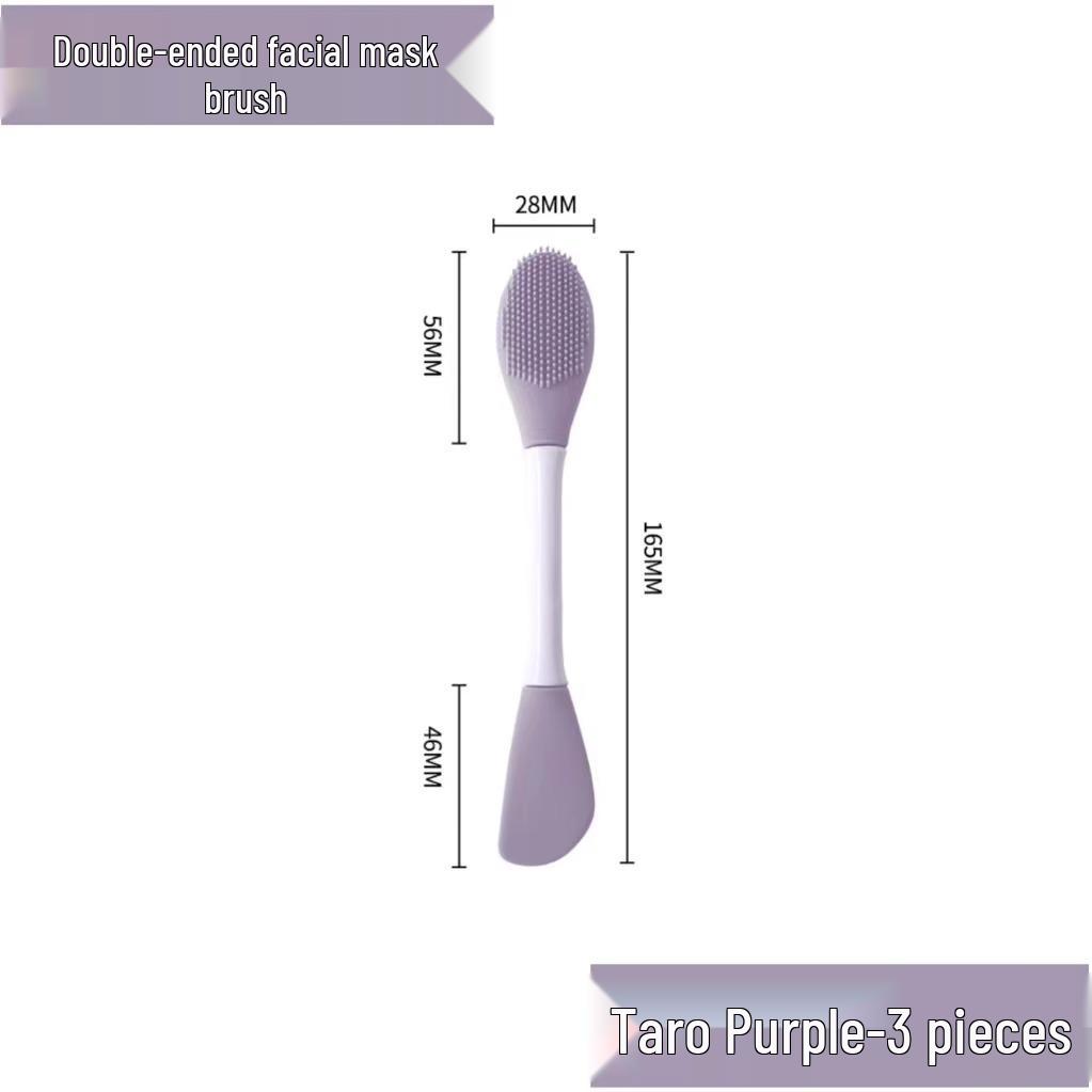 Oboustranný silikonový obličejový kartáček - Měkké štětinky & Silikonový čistič masek s nabídkou dopravy zdarma