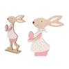 EASTER BUNNY LARGE WOODEN FIGURE