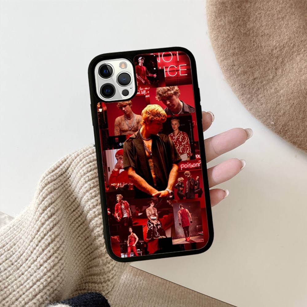Singer Justin B-Bieber Phone Case For IPhone 16 Pro Max 15 14 Plus 14 13 12 11 17 PC+TPU Cases Back Cover