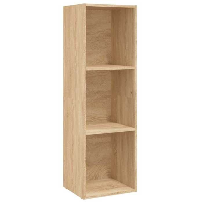 VidaXL Bookcase/TV Stand Sonoma Oak 36 X 30 X 114 Cm Chipboard