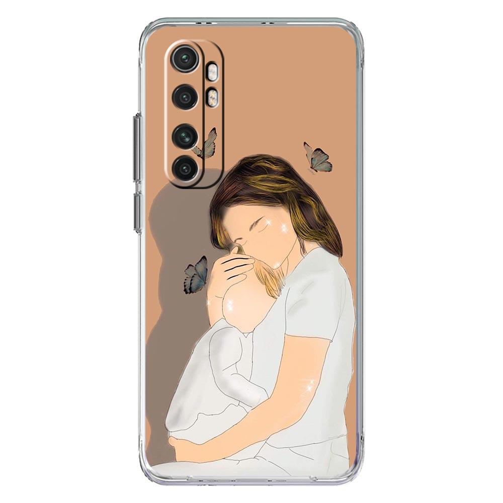 

Семейный чехол для телефона для маленьких девочек и мам для Xiaomi Poco X5 NFC X3 F5 F4 F3 M3 14 13T 12T 12 13 Lite 11 Ultra Mi 10T 5G 11X Pro Xiaomi 12T