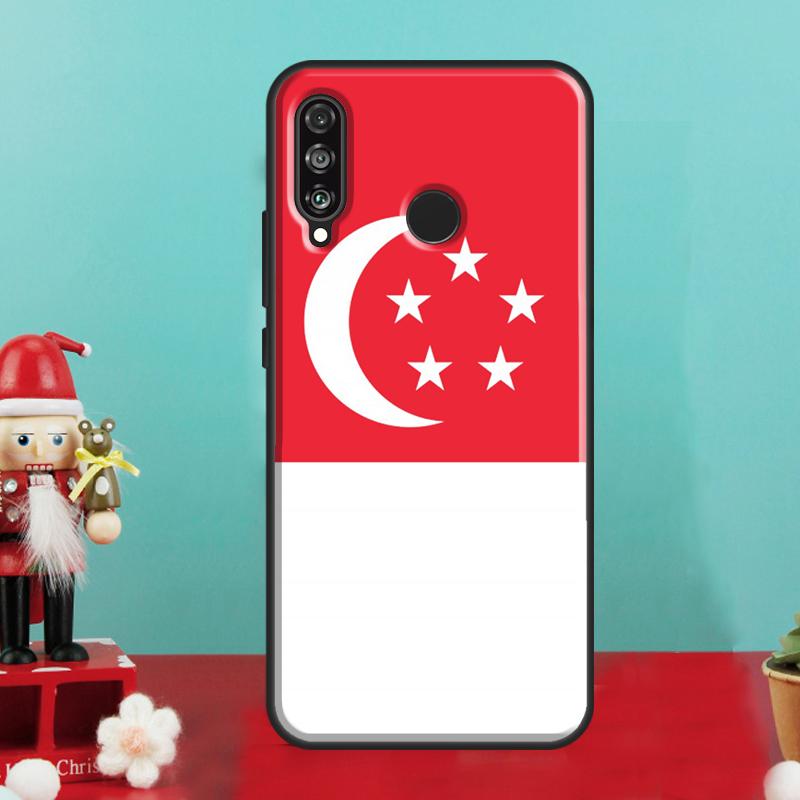 

Singapore Flag For Huawei Nova 12i 12s 11i 8i 9 10 SE Y90 Y60 Y70 Y72 Y73 Y61 Y91 P30 P40 Lite P60 Pro Case Huawei Nova 10