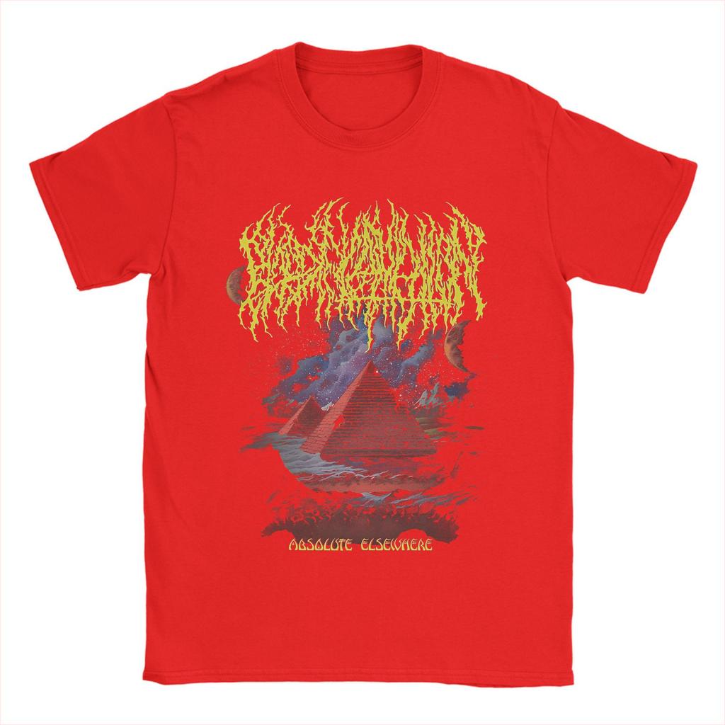 Casual Blood Incantation Pyramid T-Shirts Men O Neck Pure Cotton T Shirts  Short Sleeve Tees Summer Tops