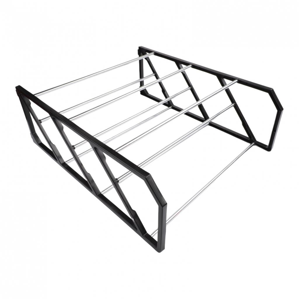 Scarpiera a scala a forma di X per stanza del dormitorio Design Salvaspazio per l'ingresso