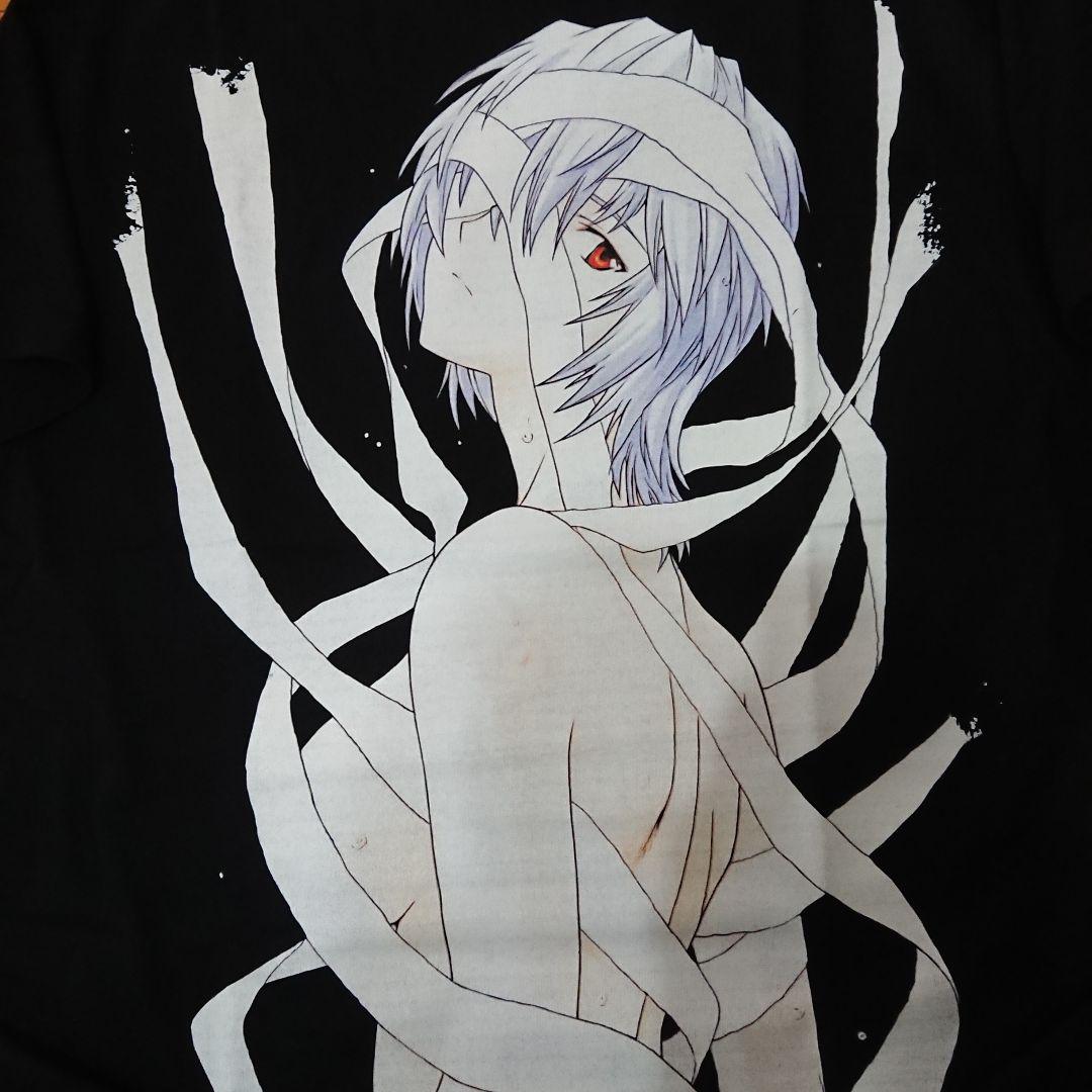 

[USED] EVANGELION Evangelion T-shirt Black XL Rare