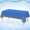 Disposable PEVA Thickened Plastic Rectangular Tablecloth Party Supplies