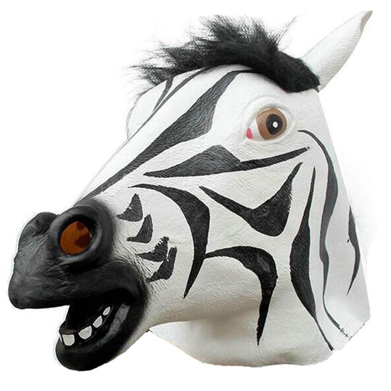 Unicorn Horse Mask Latex Costume For Halloween Party Cosplay