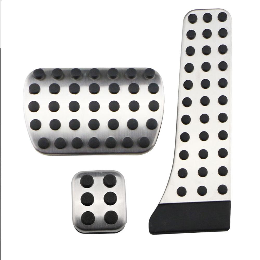 

Автомобильные педали для Benz C E S GLK SLK CLS SL-Class W203 W204 W211 W212 W210 AMG AT MT Накладка на педаль AT 3 Pieces