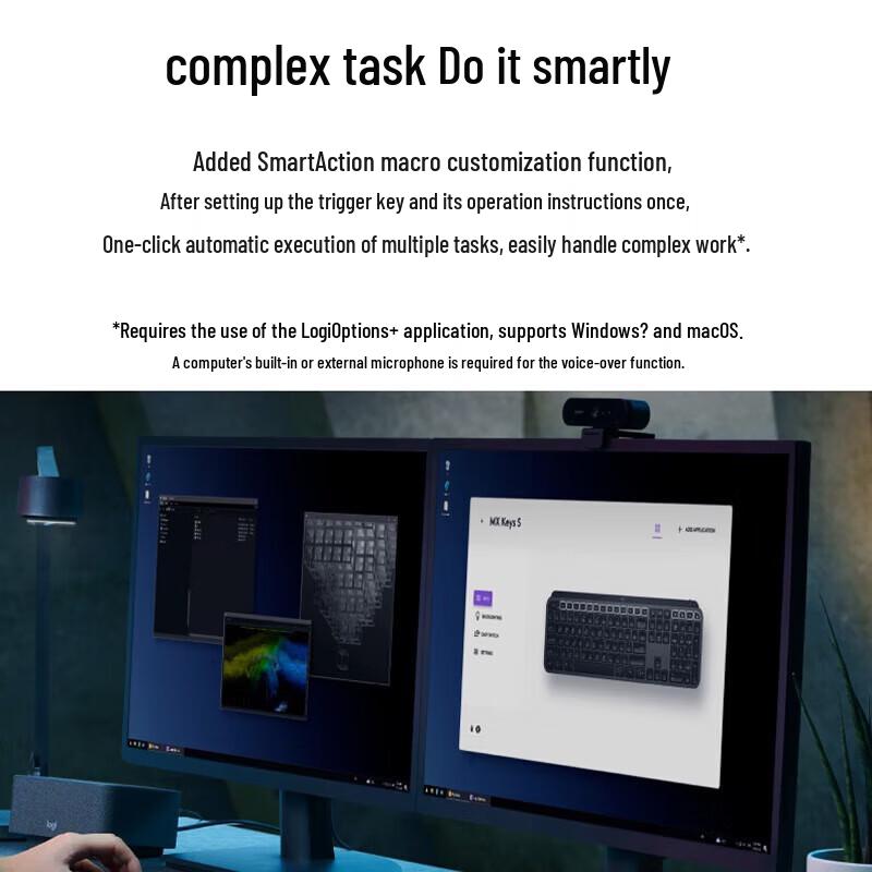 Logitech MX Keys S Keyboard & Anywhere 3S Mouse Combo