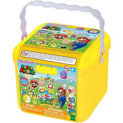 Aquabeads The Super Mario Box, Toy, Beads That Stick Together with Water, Suitable for Children from 4 Years Old