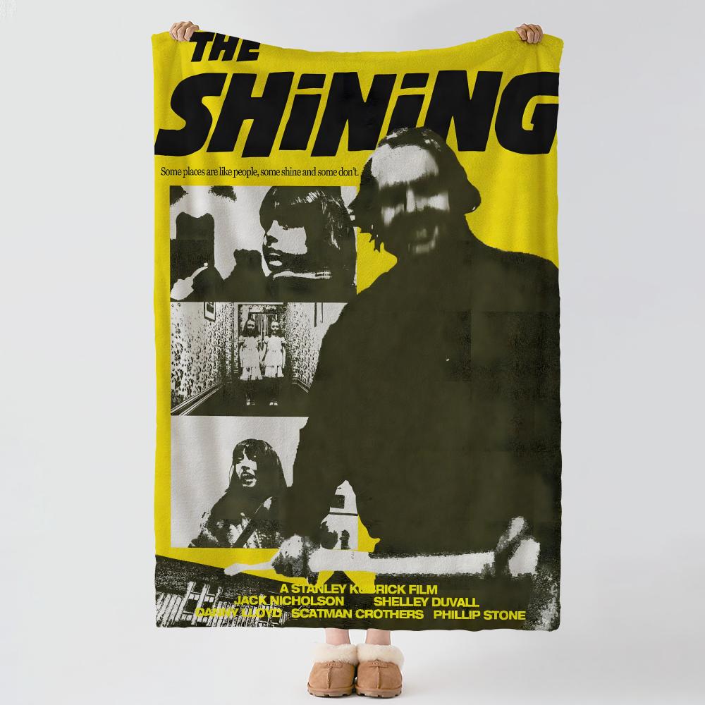 movie T-The Shining-g Throw Thick Comfort Flannel Quilt, Multi-scene Use Indoor Outdoor Daily Nap