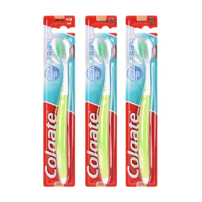 Colgate Ultra-Dense Charcoal Bristle Toothbrush 3-Pack