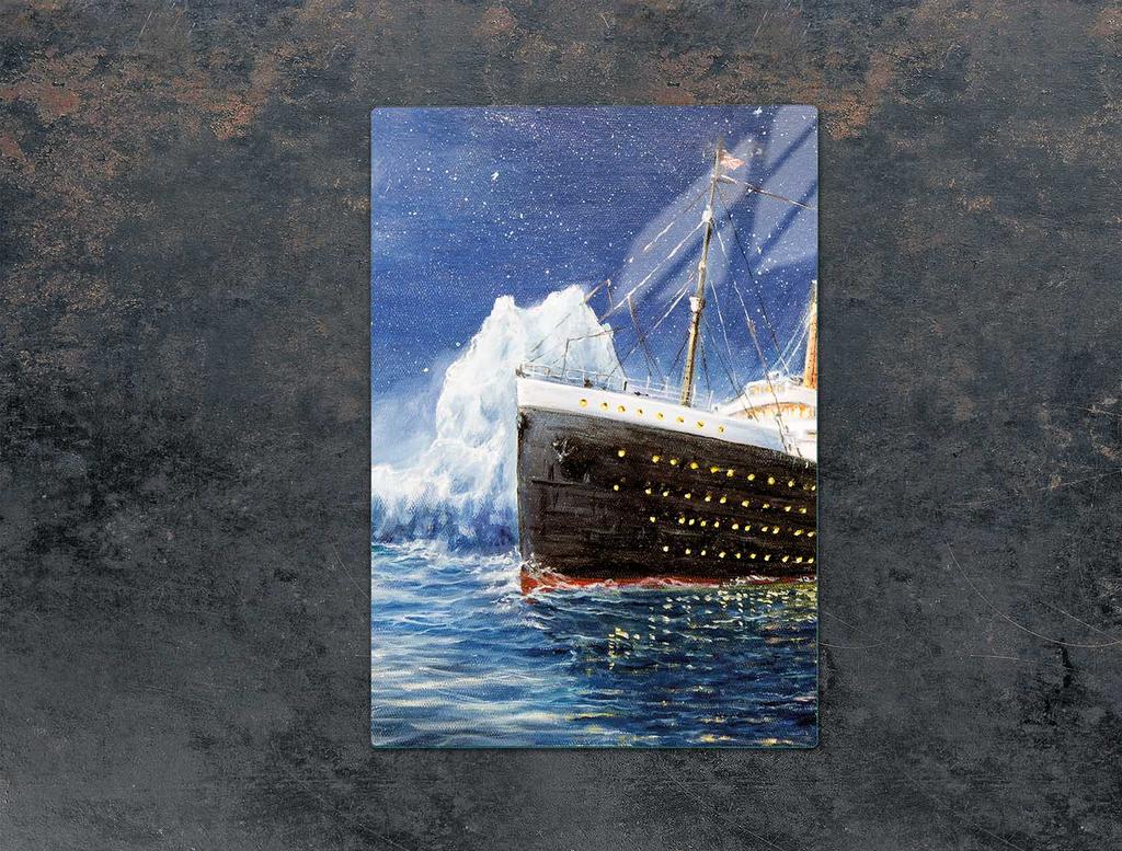 SZKLANA DESKA DO KROJENIA 35x52 TITANIC