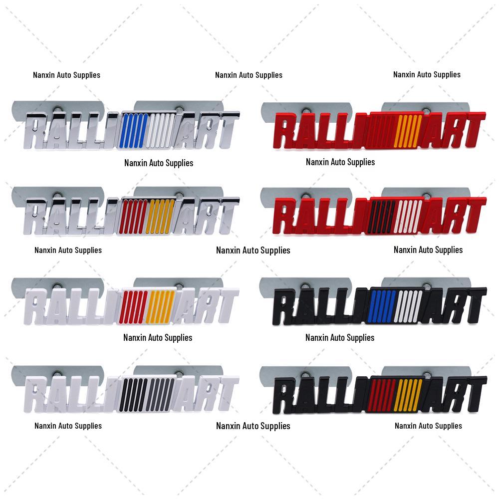 RALLIART Sticker, Front & Rear Emblems