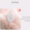 Microfiber Hair Towel for Long Hair Fast Drying Turban with Secure Button Closure
