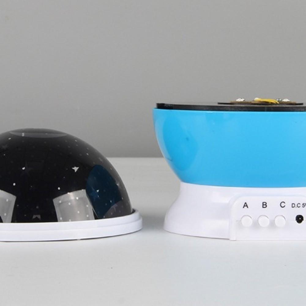 Colorful Star Projector Light Rotating Atmosphere Lamp Portable Galaxy LED Projector Home Decor