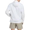 Adidas Marathon Jacket With Logo Print Men Outerwear White IB8265