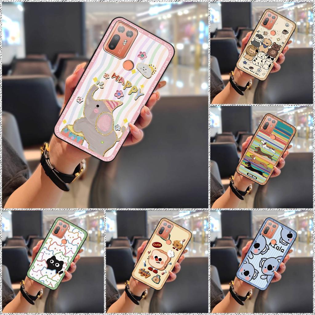 Full Wrap Anti-dust Phone Case For HTC Desire 20 Plus/D20+ Durable Anti-knock TPU Phone Pouch Soft Case Waterproof Cute