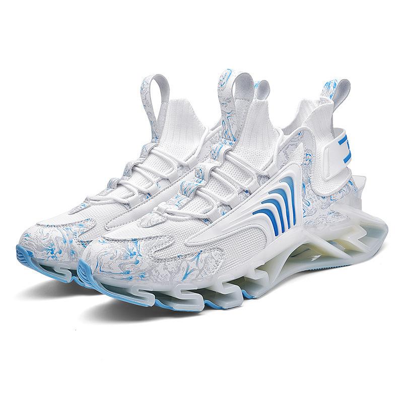 Stor Storlek 46 Blad Löparskor Trendiga Andningsbara Vardagliga och Nya De Nya