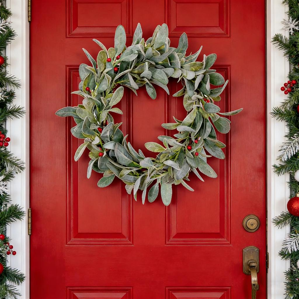 Spring And Summer Floral Wreath Door Hanging Simulation Artificial Floral Wreath Decoration Door Hanging