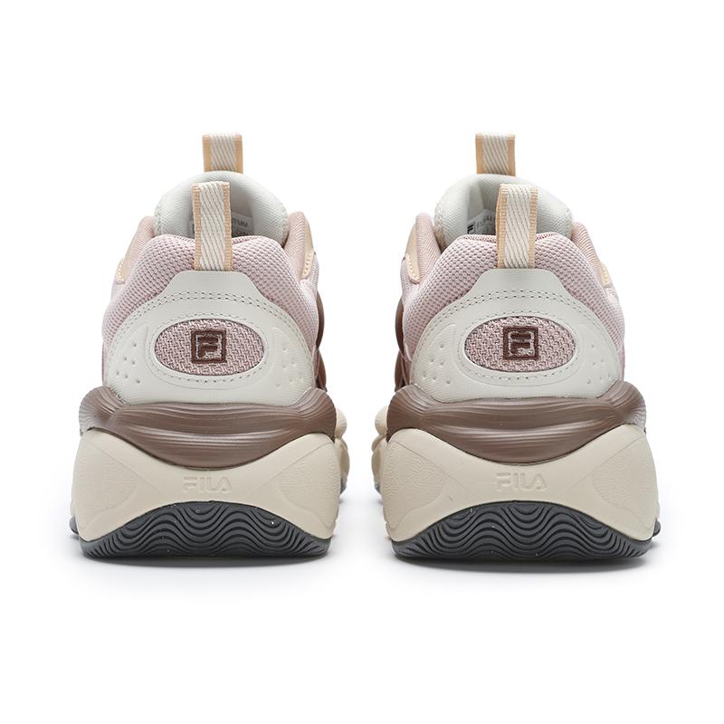 New FILA PEASE Pea Shoes Low Top Casual Shoes Women's Red Brown F12W441117FMM