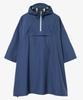 Aigle Official MTD Rain Pack Poncho Size XS Waterproof, Breathable, Water-Repellent T-Shirt, Blue,