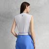 Fila Golf Series Fashion Casual Sports Versatile Comfortable Sleeveless Slim Knit Top Women Tops Jade-White A11W535406FWT