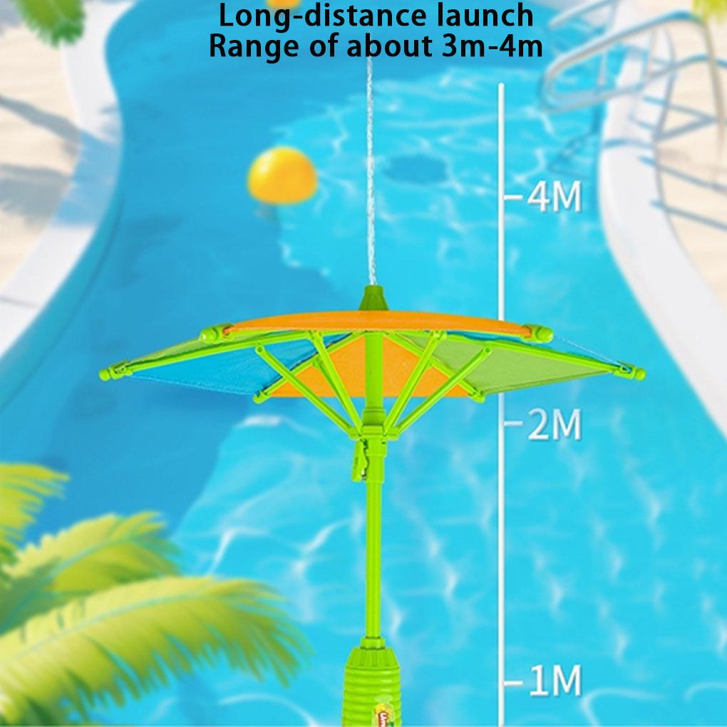 ABS Kids Water Sprayer Fun Umbrella Shaped Water Gun For Water Fight Umbrella-shaped Water Gun Beach