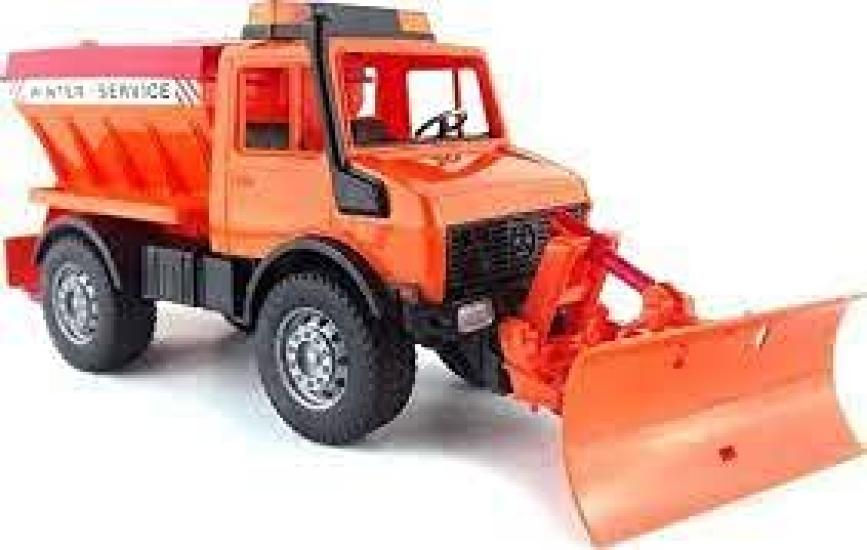 Bruder MB Unimog snowplow BR02572