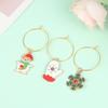 Christmas Wine Glass Charms With 20 Assorted Cute Designs And Storage Bag Perfect For Christmas Party Family Dinner