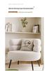 Nordic Lambswool Casual Chair: Comfy Makeup Seat & Home Sofa with Light Luxury Round Stool