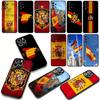 Cover for OPPO A54 A40 A60 A80 A18 A16 A17 A38 A78 A79 A57 A55 A3 Pro A96 A15 A12 Phone Case Spain Flag