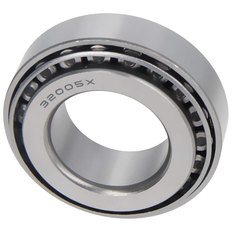 Othmro 1Pcs 30205 Tapered Roller Bearing Cone and Cup Set, 25mm Bore 52mm OD 16.25mm Thickness