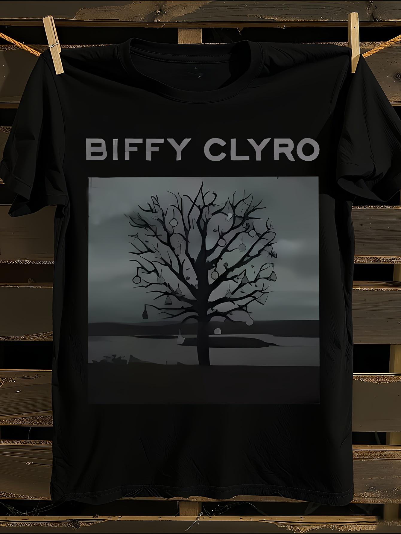 

Biffy Clyro Chandelier T-Shirt Mens Tshirt Womens Tshirts with Letters Print Short Sleeves T-Shirt Casual Street Tee Shirt Top XXXXL