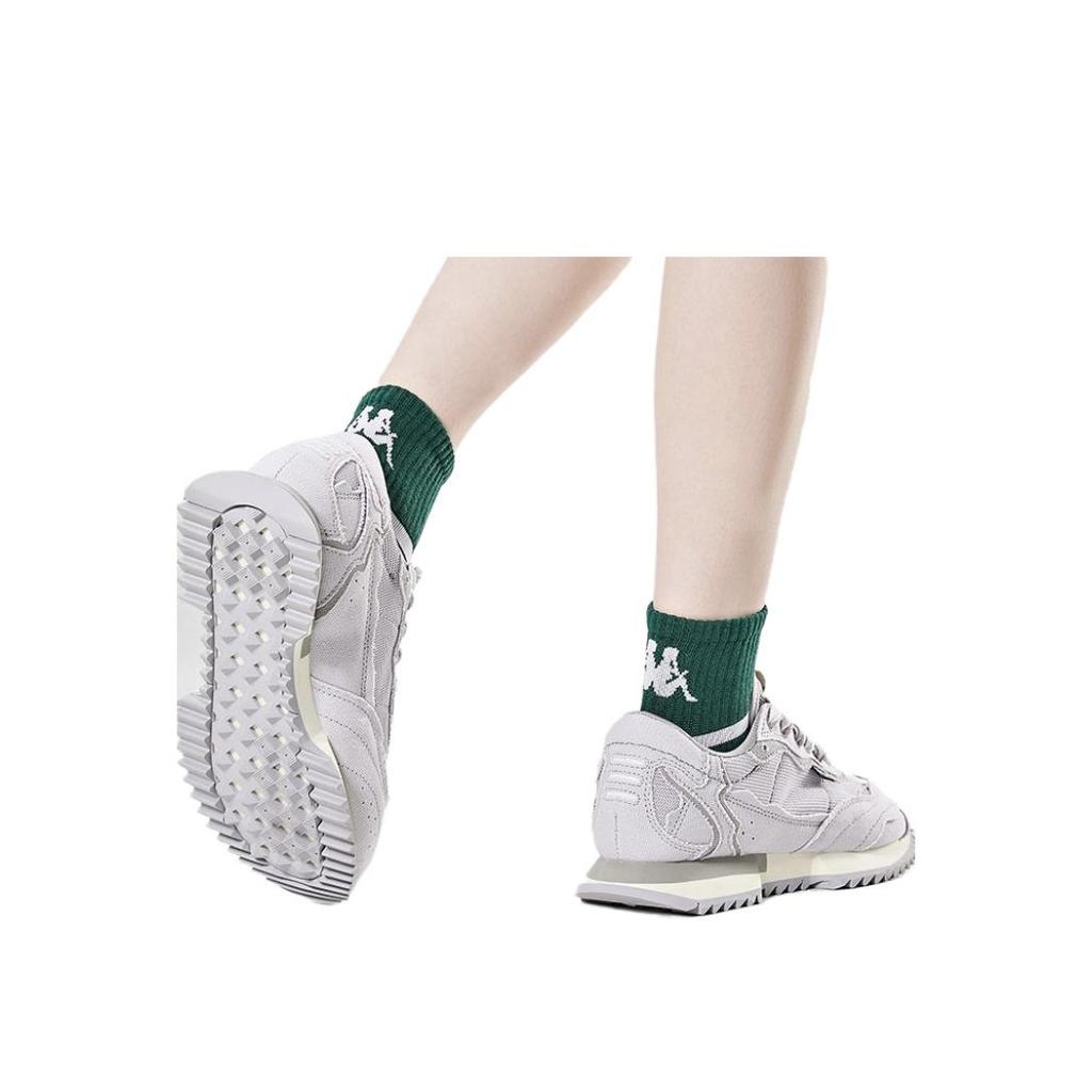Kappa Fashionable Comfortable Fabric Non-Slip Wear-Resistant Low-Top Running Shoes Unisex sneakers Gray K0DX5MM14-138