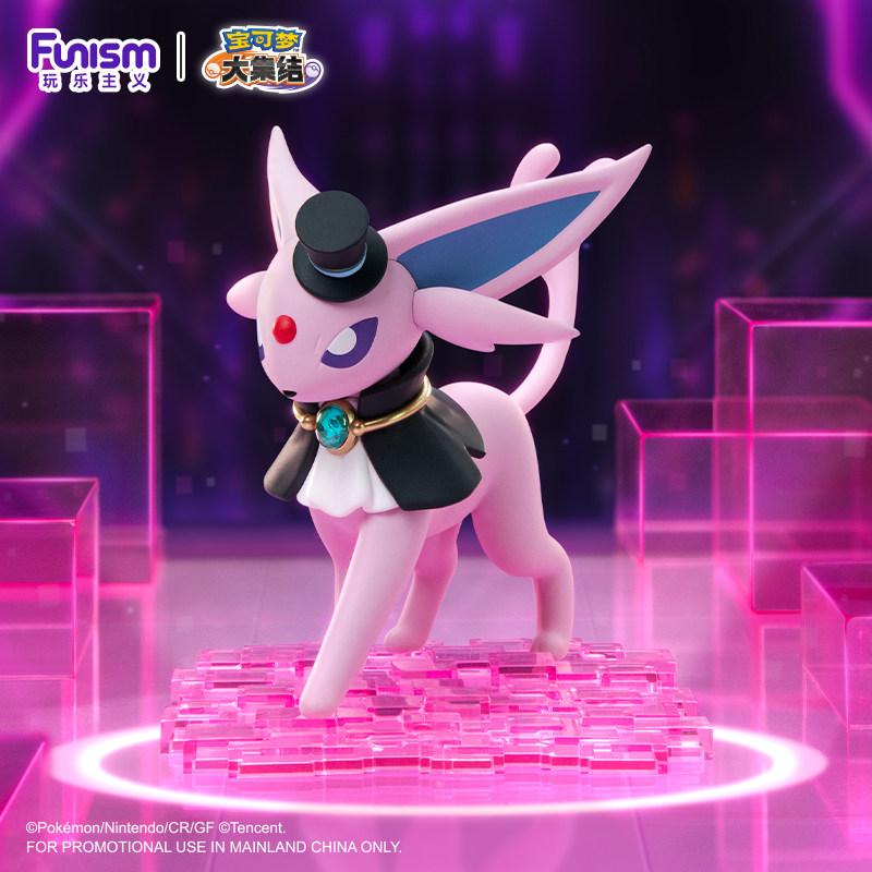 Genuine FUNISM UNITE PVC Pikachu Sylveon Espeon Umbreon Goodra Anime Action Figure Model Toys Gifts