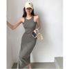 Abito Bodycon Sexy Senza Schiena Primavera/Estate 2026 - Gonna Midiaderente Slim Fit per Donna